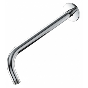 SHOWER ARM ROUND CHROME 400MM