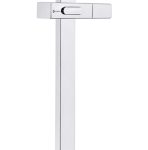 Cobra Arrive Chrome Shower Rail Square 600mm
