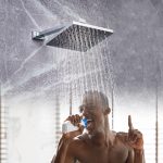 Cobra Arrive Ch Shower Head Sq 200 - Image 2