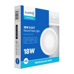 Panel Light Recessed Mount Round 3CCT 18W