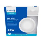 Panel Light Recessed Mount Round 3CCT 24W - Image 3