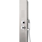 Shower Panel Matt Silver Lv-5501