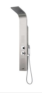 Shower Panel Matt Silver Lv-5501