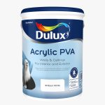 Paint Dulux Acrylic Pva Brilliant White 20lt
