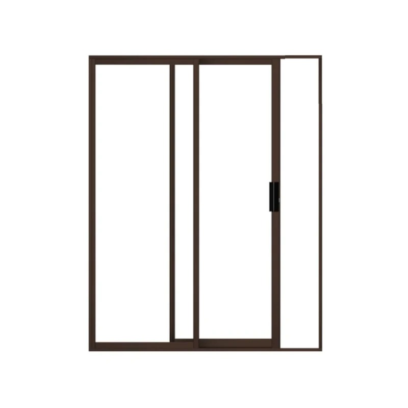 imageglndv Alum Sliding Door CLEAR 1.8x2.1 Bronze - Image 1