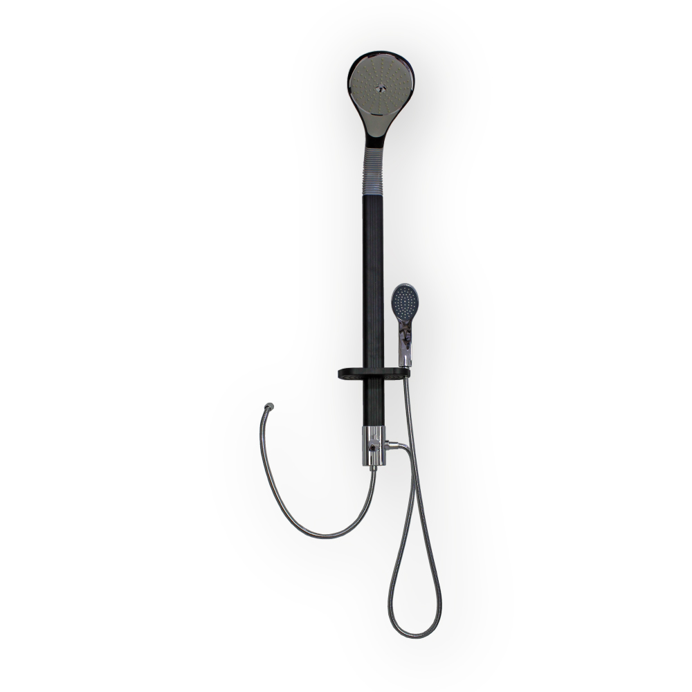 livorno_products_2 Shower Panel B1719 Black - Image 1