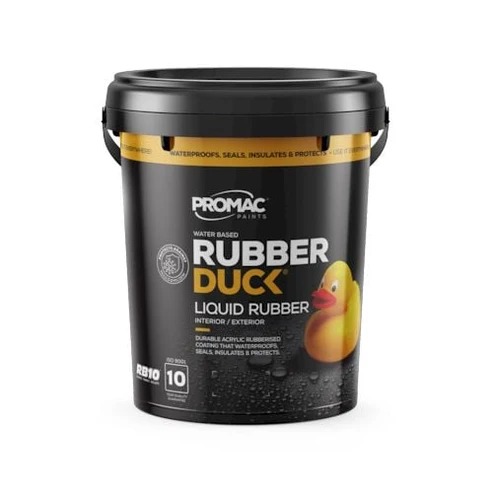image PROMAC RUBBER RED Promac Rubber Duck Liquid Rubber Charcoal 20L Charcoal Emulsion Wall Paint (20 L) - Image 1