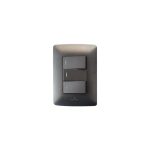 3 Lever Switch Black S2-103