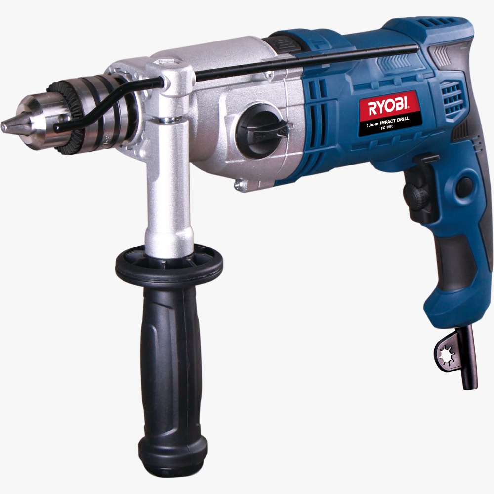 Ryobi PD-1055 Impact Drill 13mm 1050W Corded Flagship Ryobi PD-1055 Impact Drill 13mm 1050W - Image 1