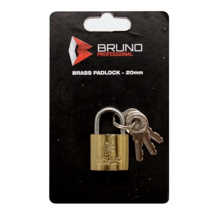 Bruno Brass Padlock Long 32mm