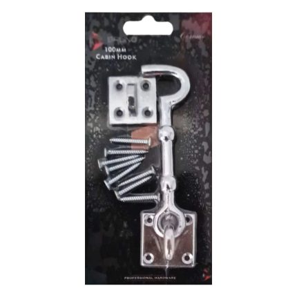 Bruno Cabin Hook Brass 100mm