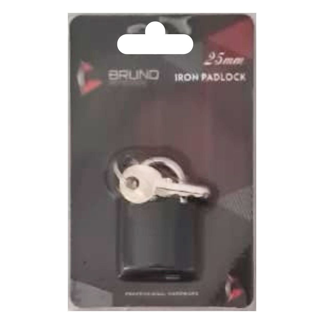 Bruno Iron Padlock 25mm Bruno Iron Padlock 25mm