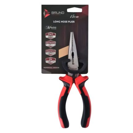 Bruno Long Nose Pliers 20cm