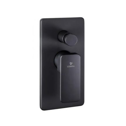 Cobra Arrive Shower Mixer with Diverter Black FBHCW3BO-5EP01