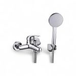 Cobra Zambezi Bath Mixer Exposed WT/HOSE ZM-959HS