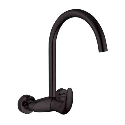 Cobra Zambezi Sink Mixer Wall Type Black ZM-969MB