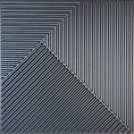 D Arte 3D Wall Panel Matt Black 50 x 50cm F03552