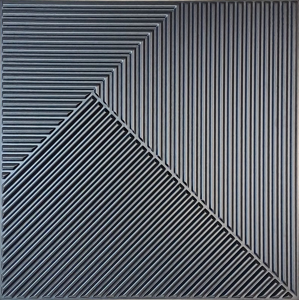 D Arte 3D Wall Panel Matt Black 50 x 50cm F03552 D Arte 3D Wall Panel Matt Black 50 x 50cm F03552