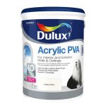 Dulux Acrylic PVA Black 5L