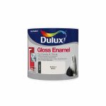 Dulux Gloss Enamel Black 1L