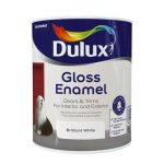 Dulux Gloss Enamel Brilliant White 1L