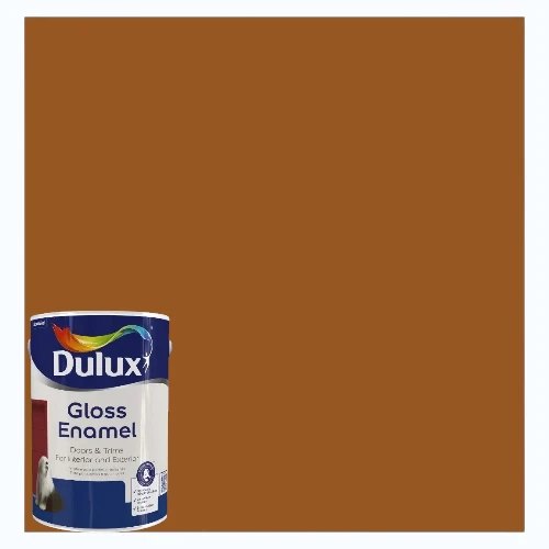Dulux Gloss Enamel Golden Brown 5L Dulux Gloss Enamel Golden Brown 5L