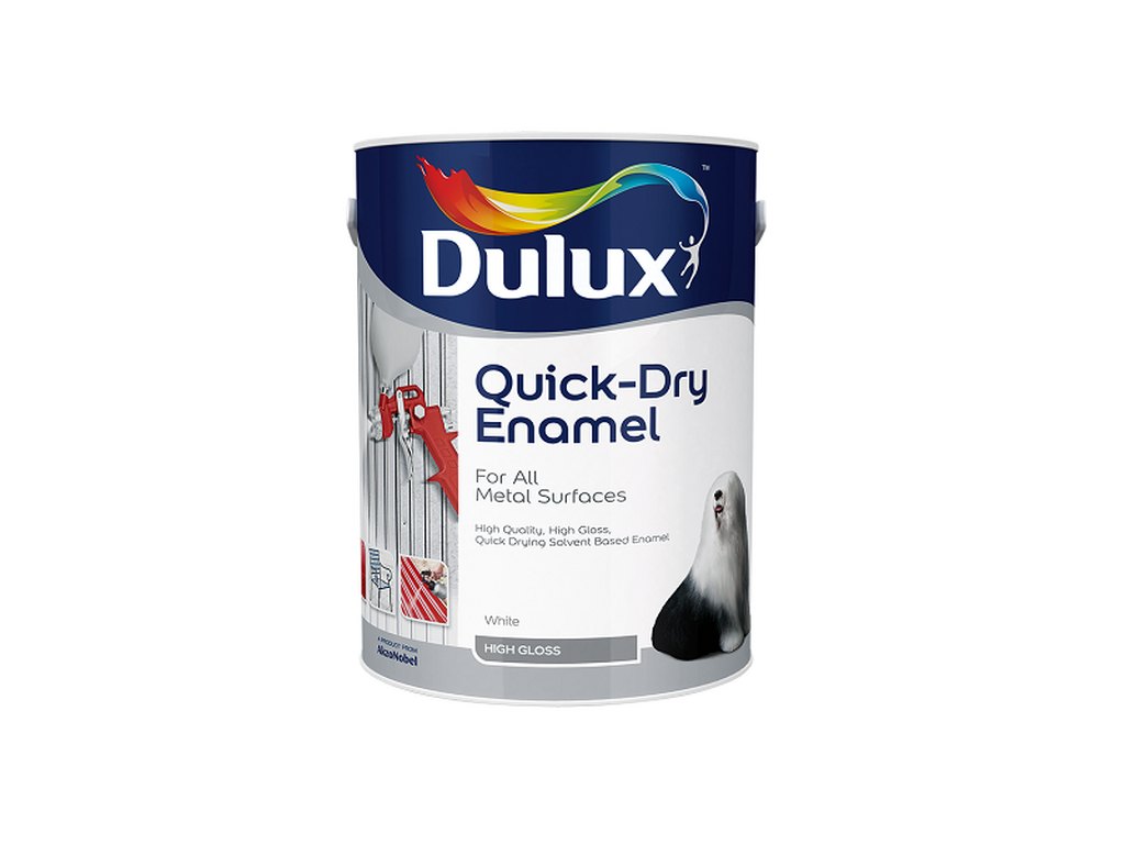 Dulux Quick Dry Enamel Golden Yellow 5L Dulux Quick Dry Enamel Golden Yellow 5L