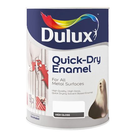Dulux Quick Dry Enamel Post Office Red 1L