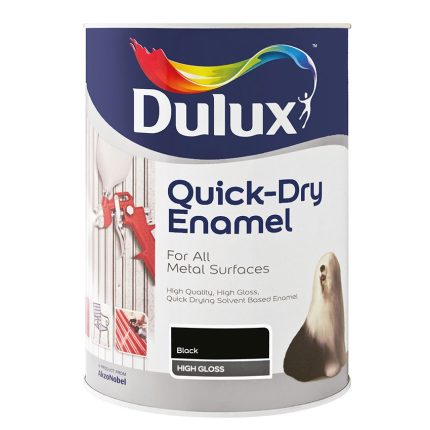 Dulux Quick Dry Enamel Post Office Red 1L