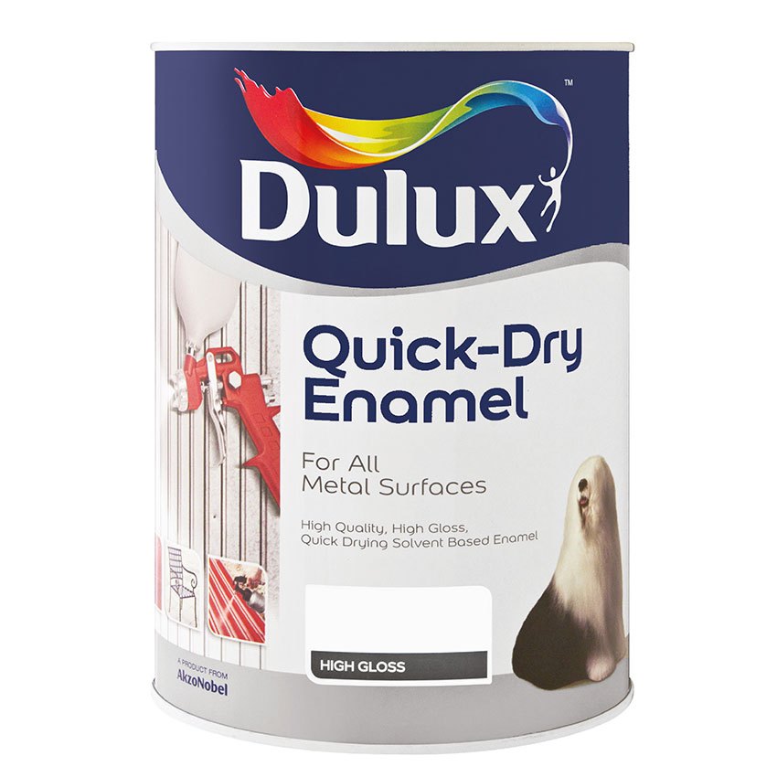 Dulux Quick Dry Enamel White 1L Dulux Quick Dry Enamel White 1L