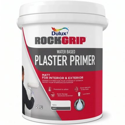 Dulux Rockgrip Plaster Primer Water-Based 20L
