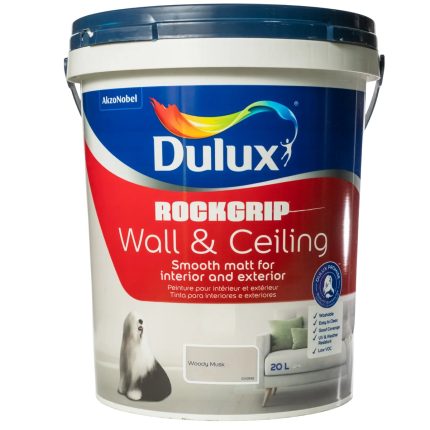 Dulux Rockgrip Wall & Ceiling Fine Sea Salt 20L