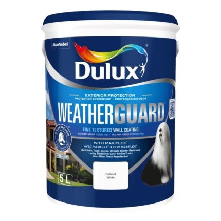 Dulux Weatherguard Brilliant White 15L