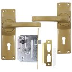 Fort Knox 2 Lever Lockset Bronze M1C30