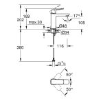 Grohe Basin Tap S-Size Matt Black
