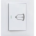 Hello Today Doorbell Switch 4 x 2 White S1-199