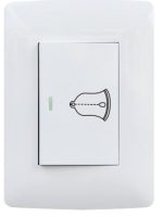Hello Today Doorbell Switch 4 x 2 White S1-199