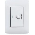 Hello Today Doorbell Switch 4 x 2 White S1-199