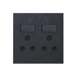 Hello Today Double Plug 4 x 4 D/BLACK S6-209D