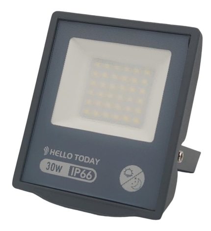 Hello Today Flood Light with Day/Night Sensor 30W