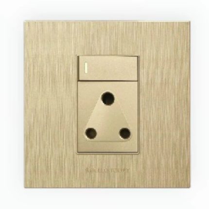 Hello Today Single Plug 4 x 4 Grey/Black