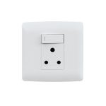 Hello Today Single Switched Socket 4 x 4 White S1-209S
