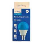 Illumin8 LED Bulb B22 Blue 6W