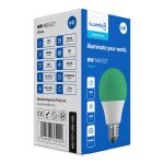 Illumin8 LED Bulb E27 Green 6W