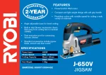 RYOBI JIG SAW 650W  J-650V - Image 2