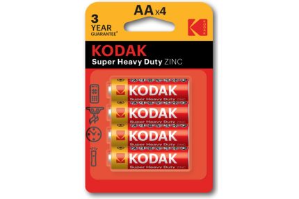 Kodak Heavy Duty Zinc Battery AA (Pack of 10)