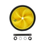 Lasher Falcon Wheelbarrow Wheel with Axle & Spacers