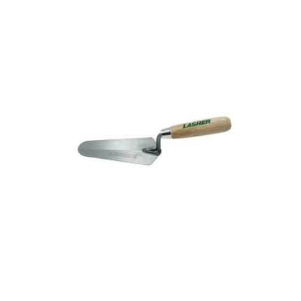 Lasher Gauging Trowel Wooden Handle 150mm