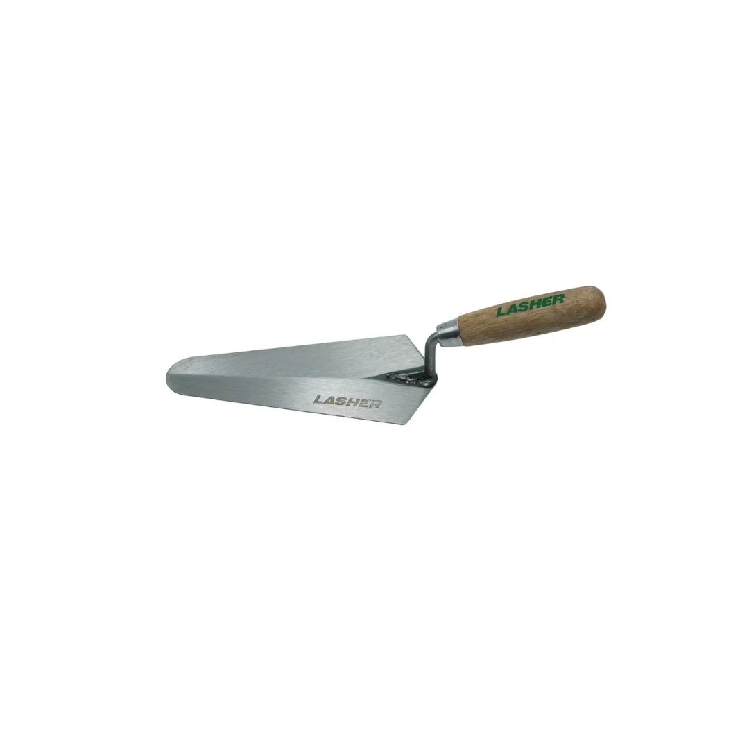 Lasher Gauging Trowel Wooden Handle 200mm Lasher Gauging Trowel Wooden Handle 200mm