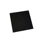 Livorno Shower Head Square Black 8″ SH33